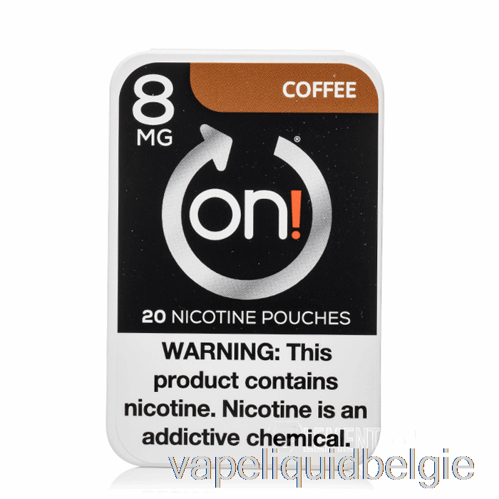Vape Belgie Aan! Nicotinezakjes - Koffie 8 Mg